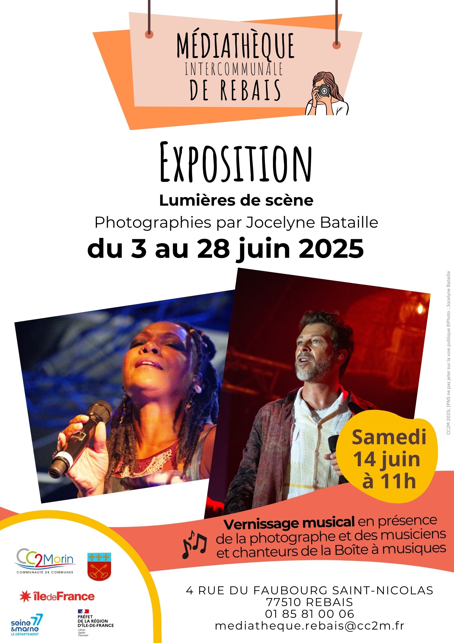 Quatuor pour une expo photo @ Médiathèque de Rebais